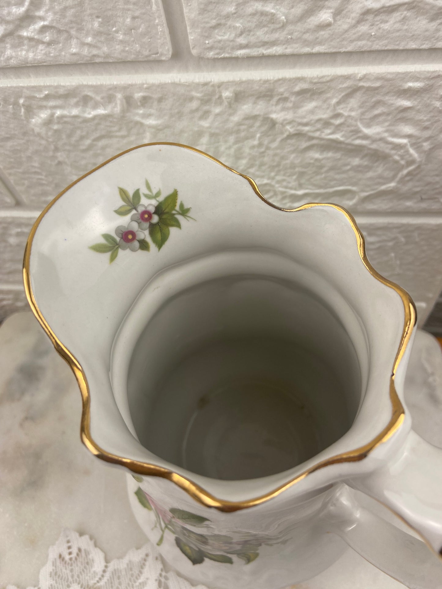 Fine Porcelain Pitcher by Old Foley / James Kent Ltd.