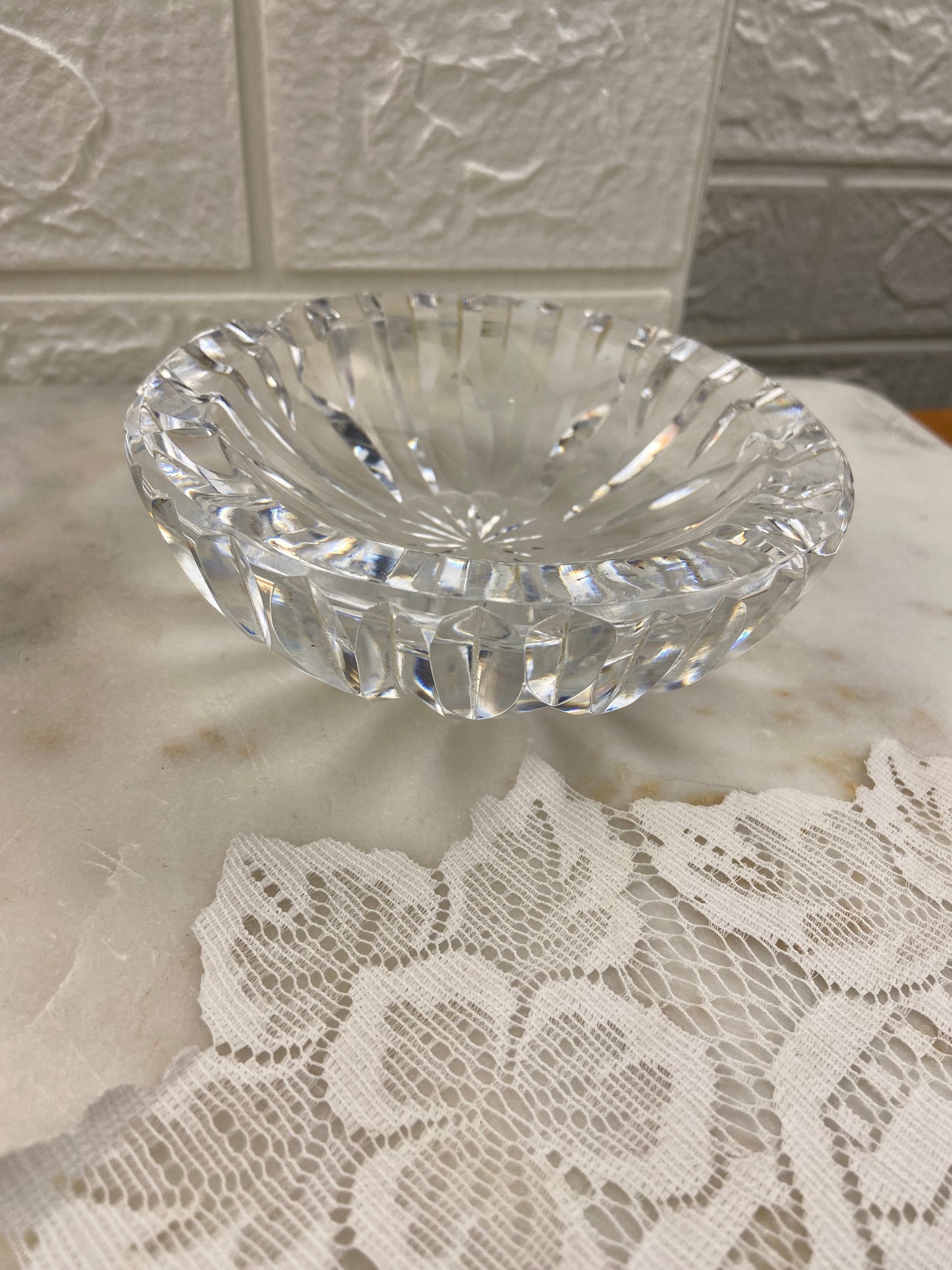 Waterford Crystal Ashtray 5”