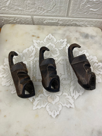 Hand Carved Hanging Monkeys | Lightweight Wood Composite