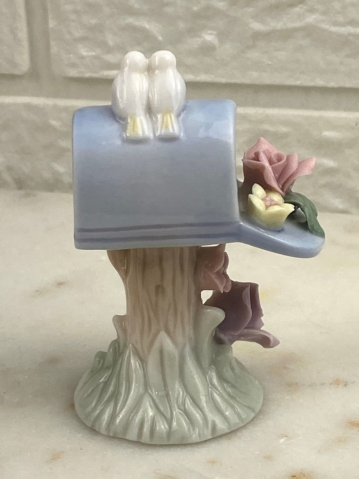 2.75” Lovebirds on Mailbox Figurine by Enesco