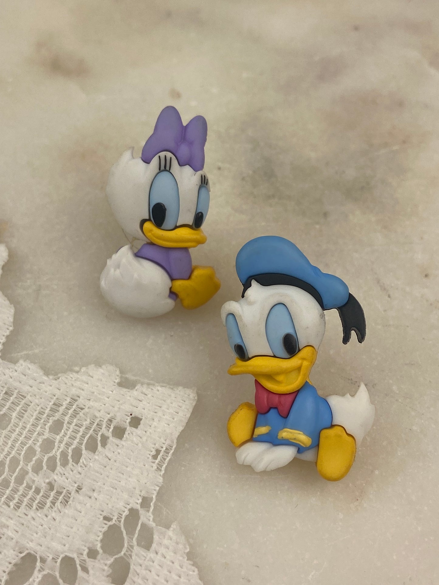 Daisy and Donald Duck Earrings