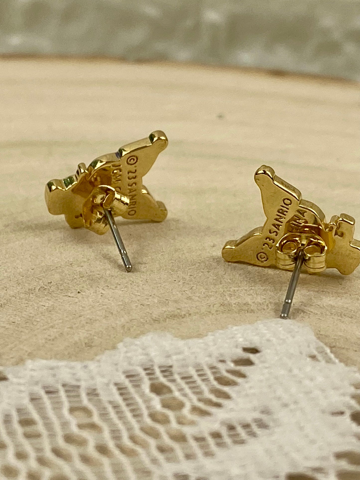 Hello Kitty ‘Kuromi’ Licensed Stud Earrings by Sanrio [Posts]