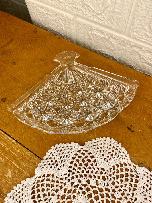 Vintage Avon Glass Vanity Tray