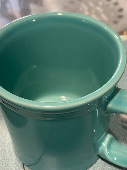 12 oz. Fiesta Java Coffee Mug in Turquoise