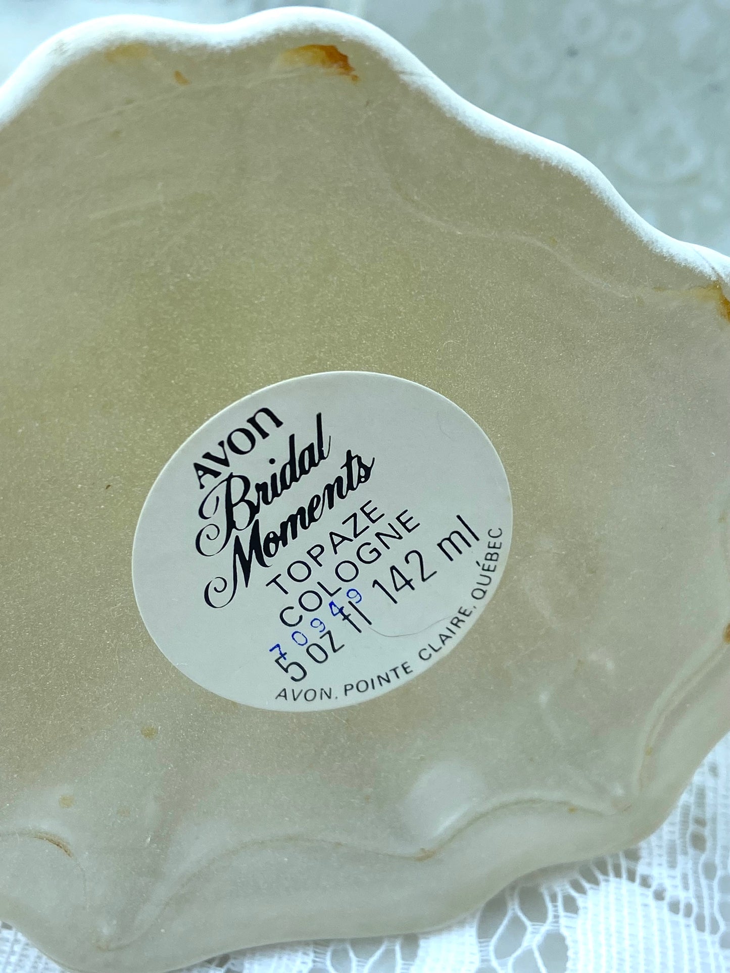 Vintage Avon | Bridal Moments Cologne Decanter [+ / - Original Box]