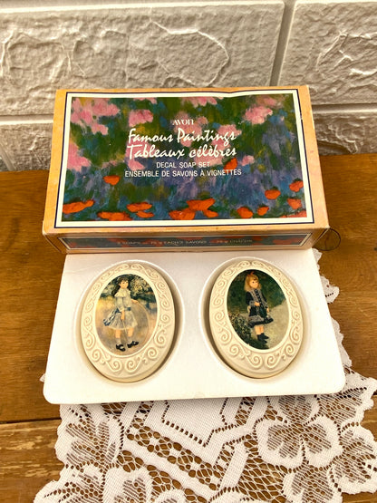 Vintage Avon | Famous Paintings Boxed Soap Set