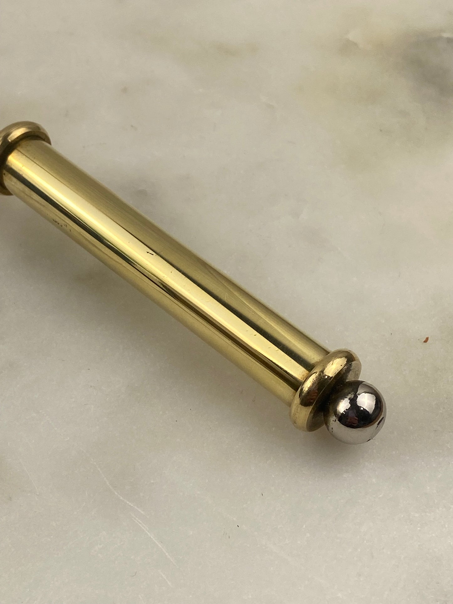 Polished Brass Bell-Shaped Candle Snuffer