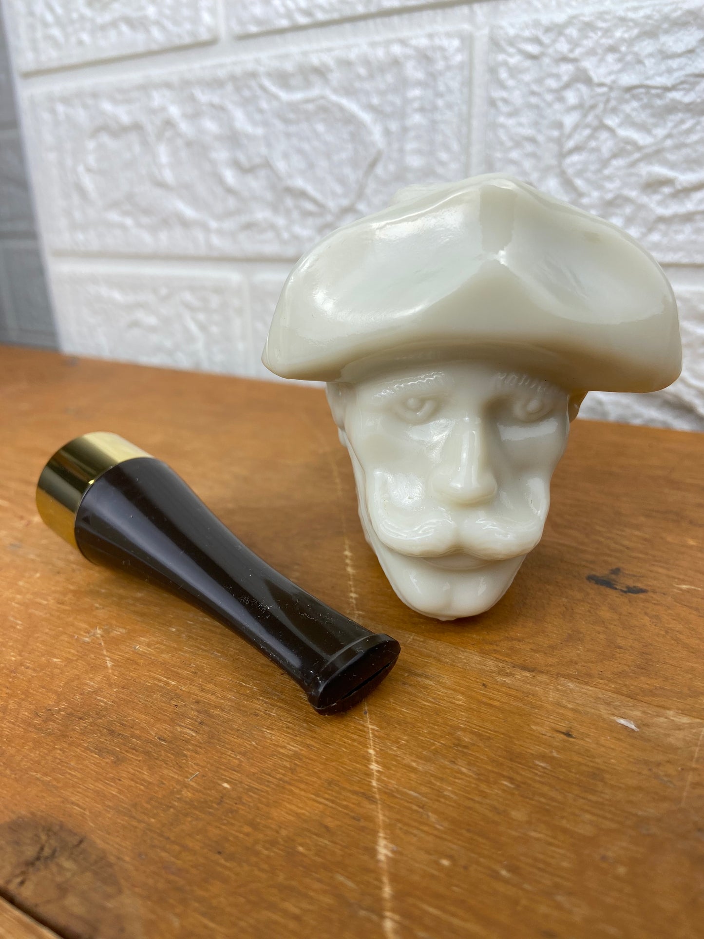 Vintage Avon | Pony Express Rider Pipe After Shave Decanter (Full)