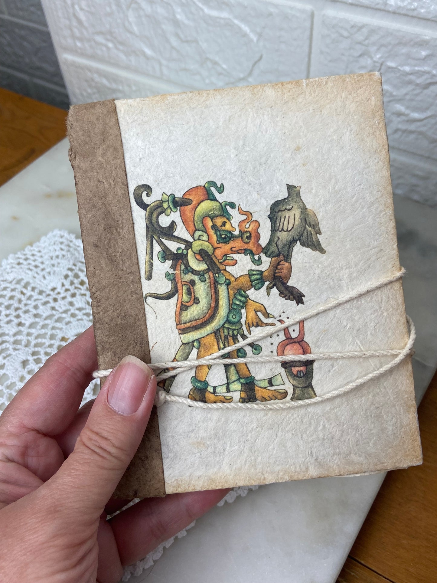 Handmade Notebook with Original Cover Art