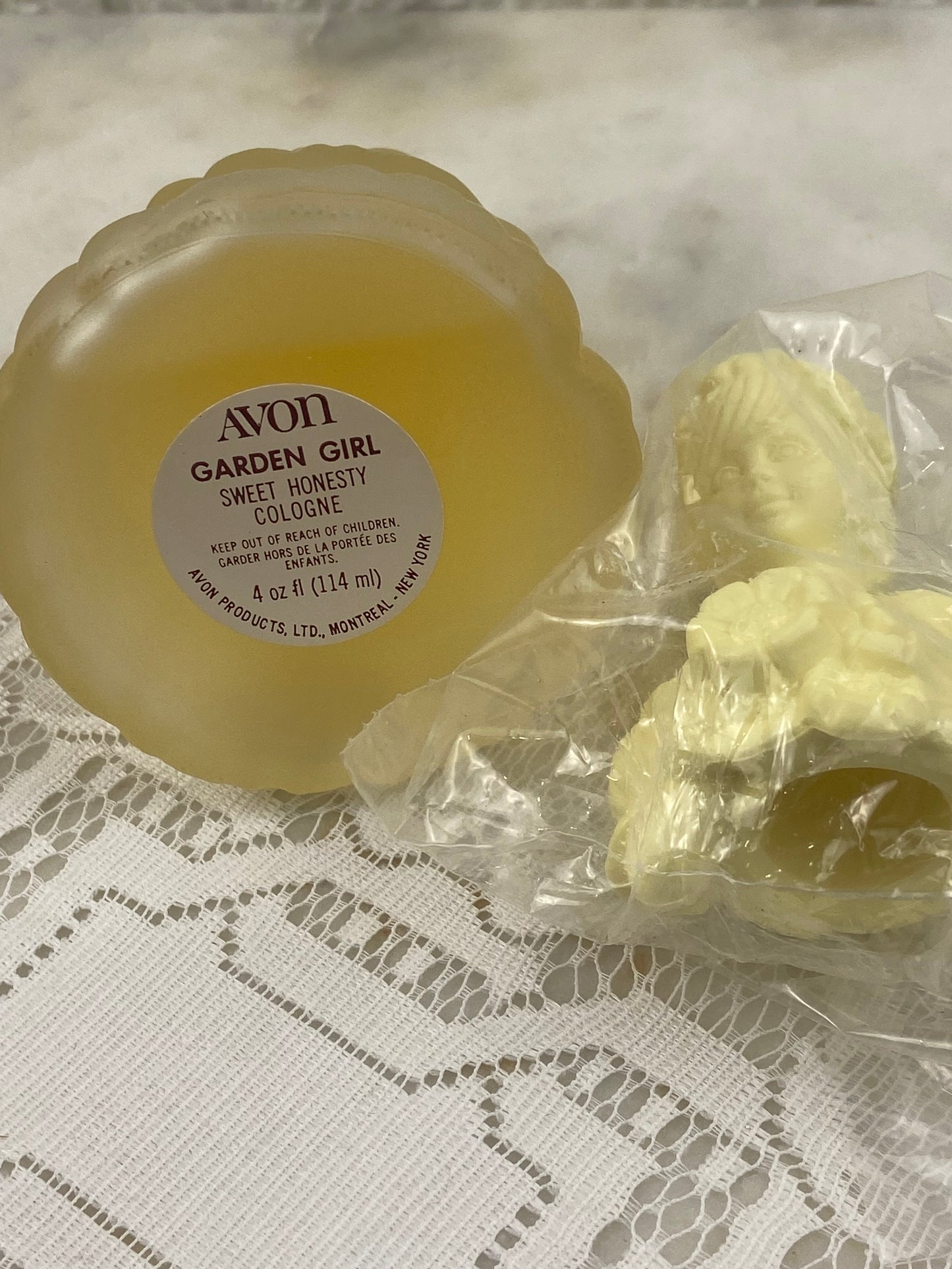 Vintage Avon | Garden Girl Cologne Decanter [95% Full]