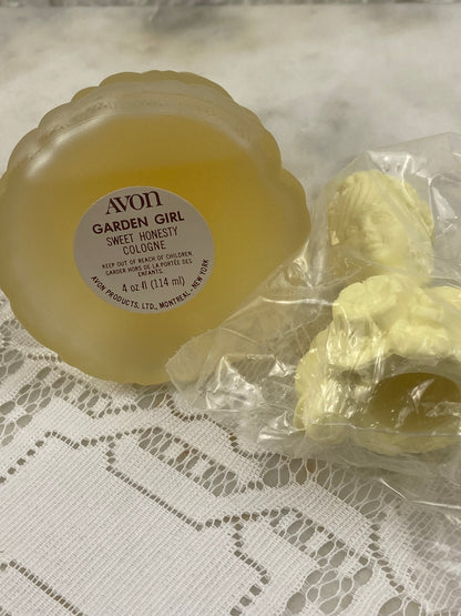 Vintage Avon | Garden Girl Cologne Decanter [95% Full]