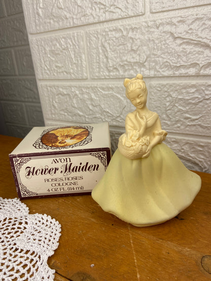 Vintage Avon | Flower Maiden 'Roses, Roses' Cologne (Full / Mostly Full) 114 mL