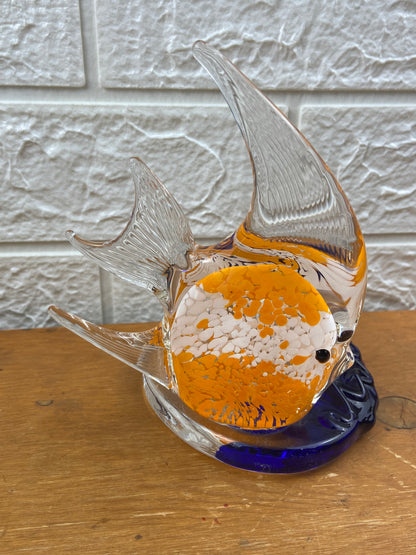 Riviera Glass Collection Angel Fish Tea-Light Votive by Partylite