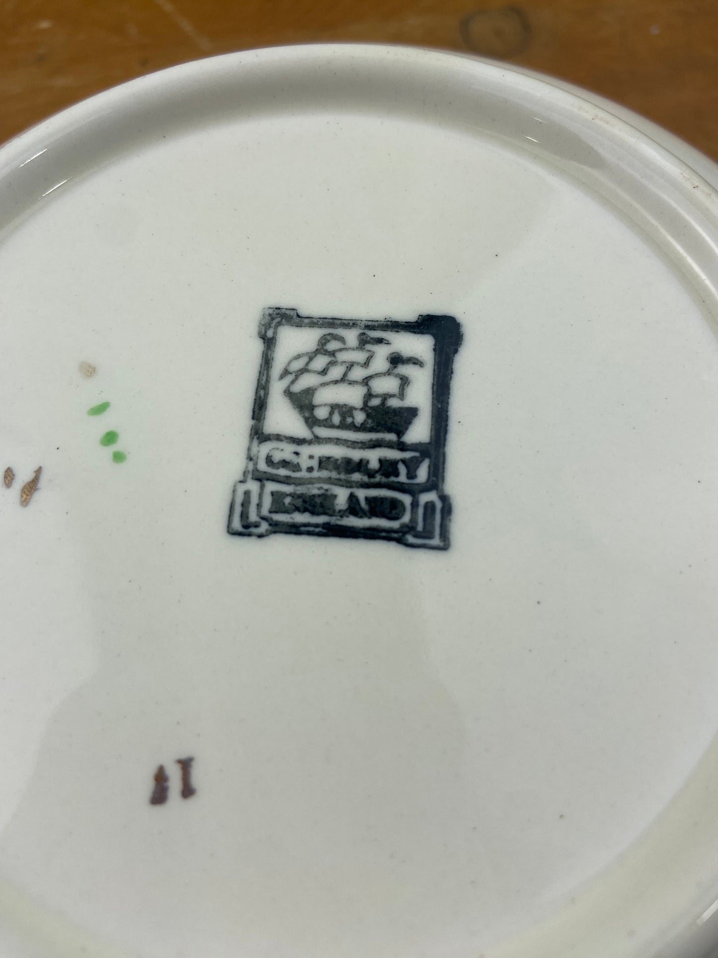 Porcelain Lidded Serving Bowl by W.H. Grindley
