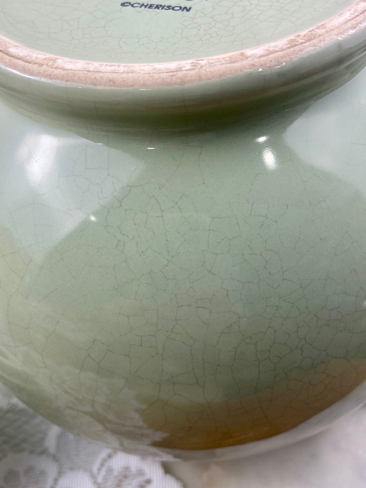 Sea foam Green Ceramic Teapot by Betty Singer | 64 oz