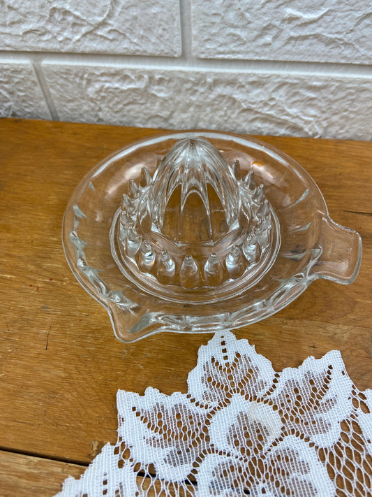 VMC Reims Glass Lemon Squeezer with Tab Handle
