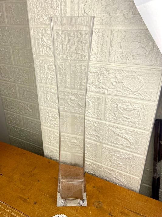 Tall Glass Vase