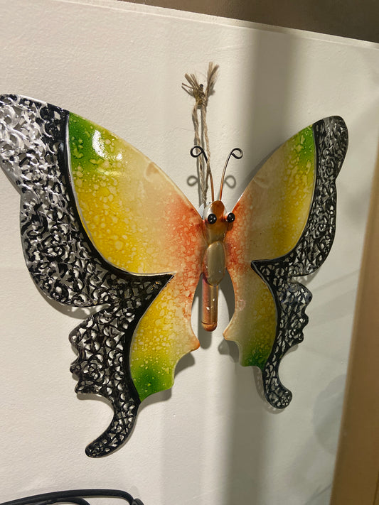 Metal Butterfly Wall Hanging