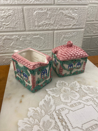 Vintage Avon | Country Cottage Sugar and Creamer Set
