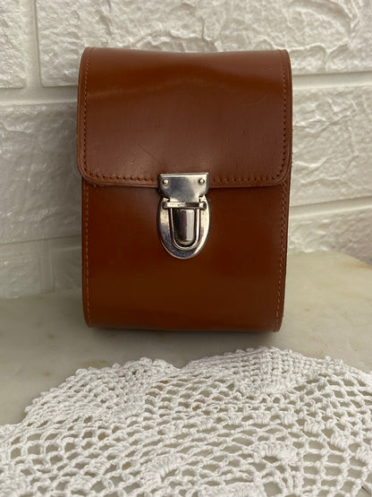 Brush & Comb Set in Leather Case