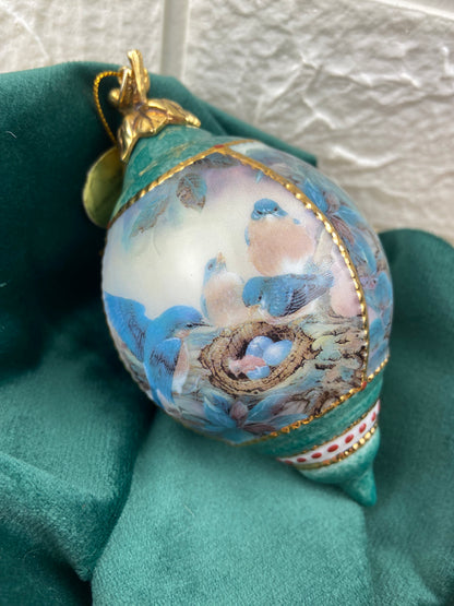 Hand Painted Porcelain Hanging Ornaments by Lena Liu | ‘Nature’s Poetry’ Collection