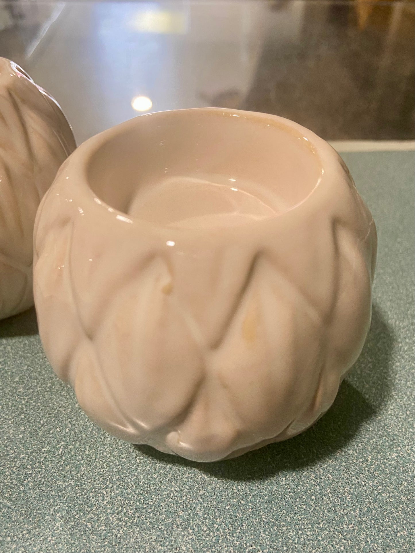 Textured Ceramic Tea Light Votive