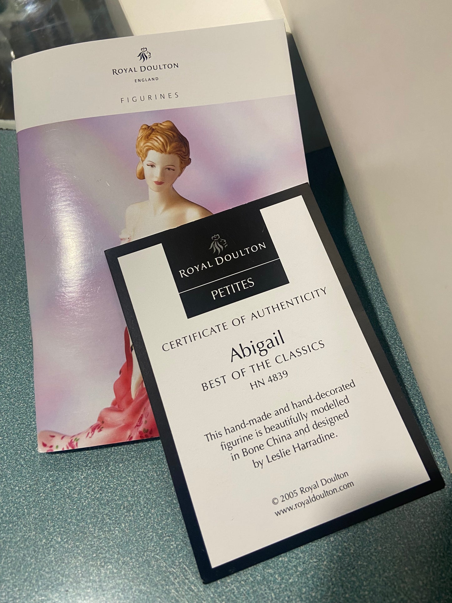 Porcelain Figurine, ‘Abigail’ by Royal Doulton in Original Box