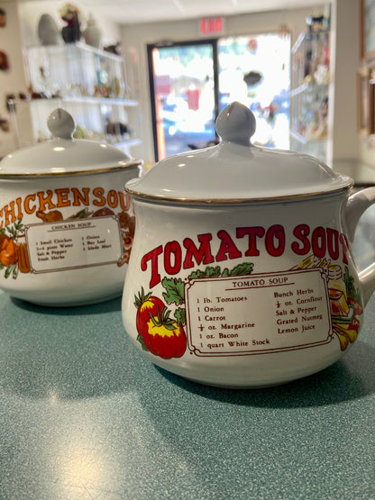 Recipe Soup Bowl with Lid