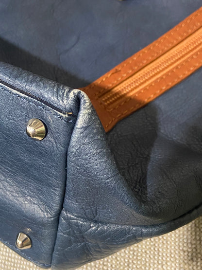 Vintage Maurizio Taiuti Leather Tote Bag
