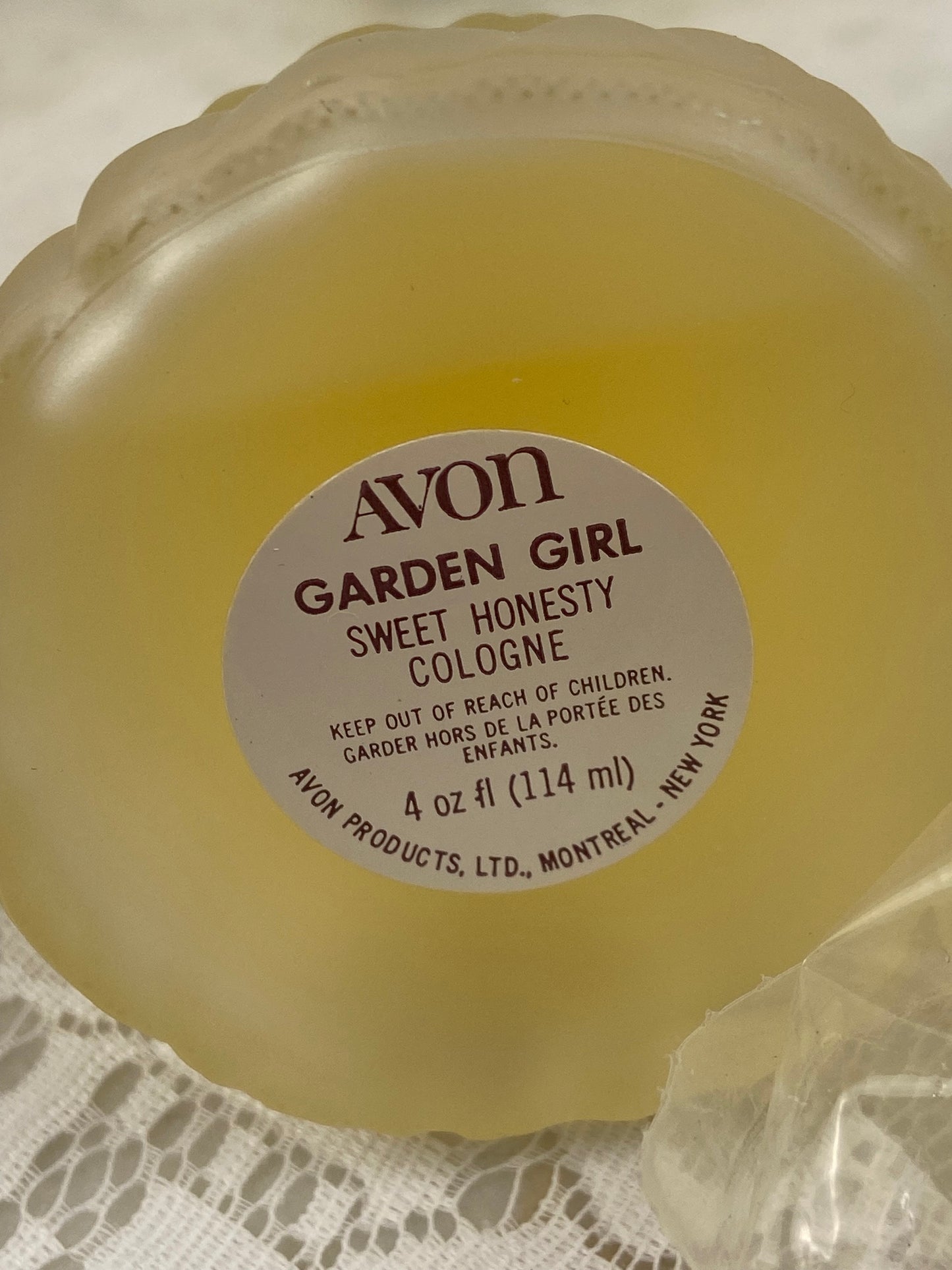 Vintage Avon | Garden Girl Cologne Decanter [95% Full]