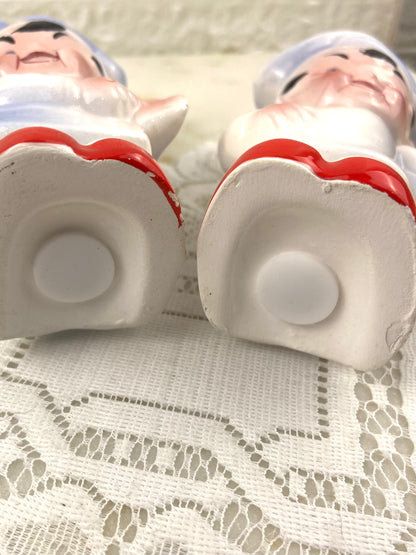 Ceramic Chef Salt & Pepper Shakers