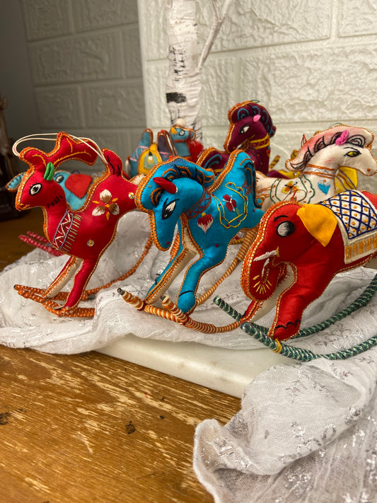 Handmade Chinese Embroidered Satin Ornaments