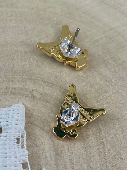 Hello Kitty ‘Kuromi’ Licensed Stud Earrings by Sanrio [Posts]