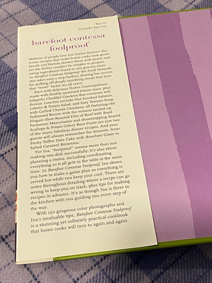 Barefoot Contessa Foolproof by Ina Garten | Hardcover Recipe Book