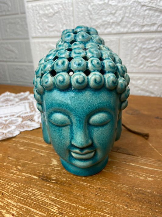 Ceramic Buddha Head | Scent Sachet Holder