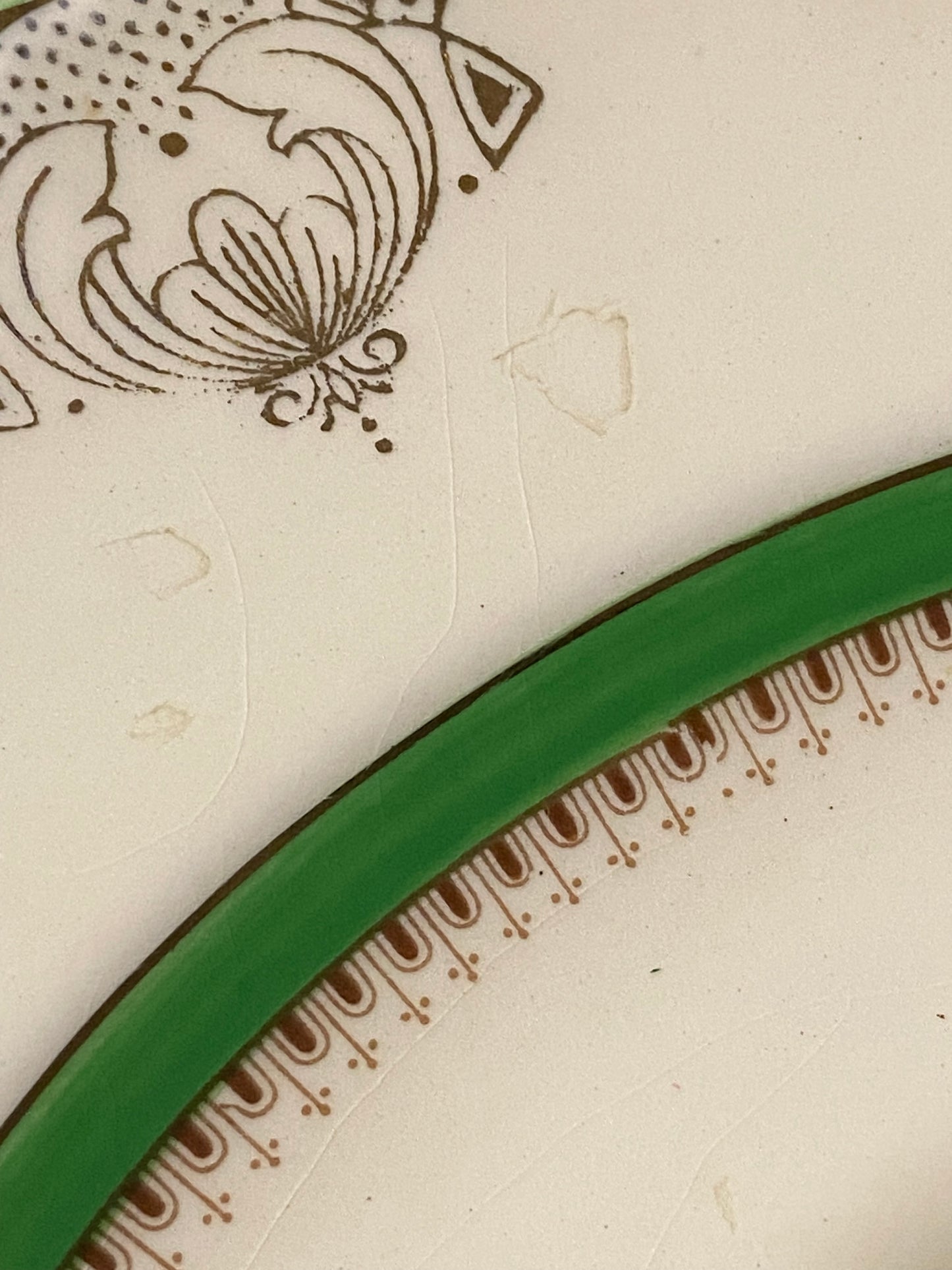 Antique Porcelain Dinner Plate 10” by W.H. Grindley | Rosemere Pattern