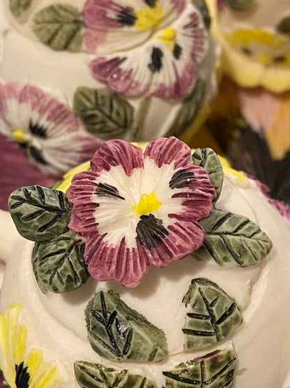 10 Piece Mini Tea Set | Pansy Floral Theme