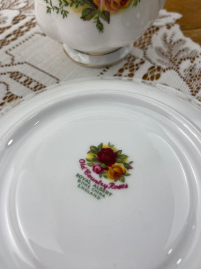 Royal Albert Bone China Saucer | Old Country Roses Pattern