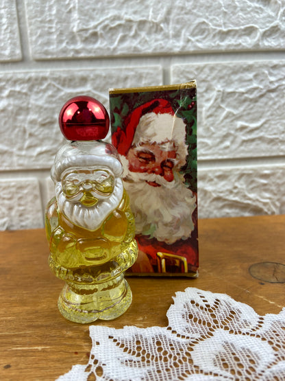 Vintage Avon | Jolly Santa Moonwind Cologne 28mL [90% Full]