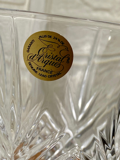 Set of 4 x Crystal Wine Goblets by Cristal D’Arques