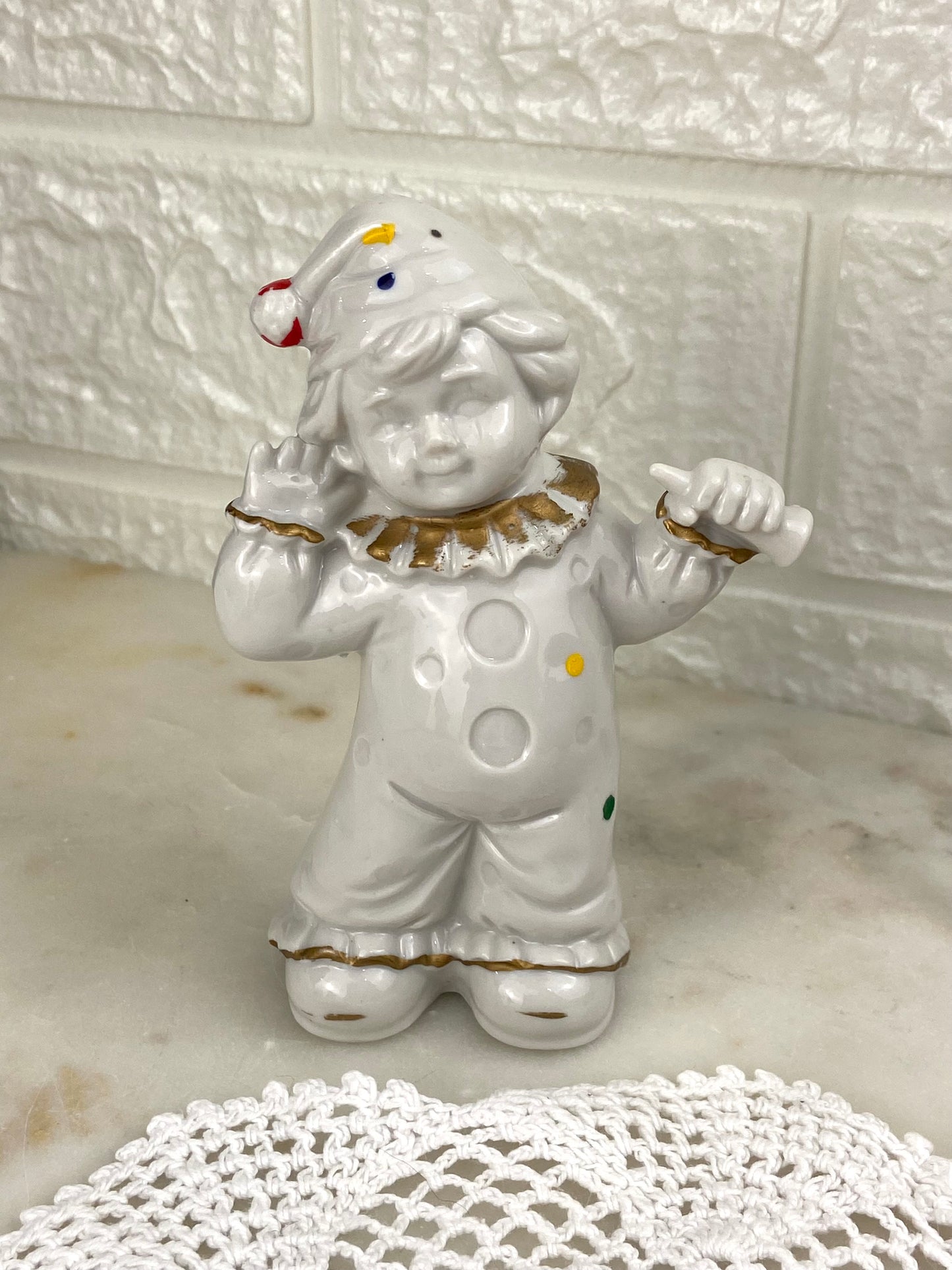 Ceramic Clown Figurines