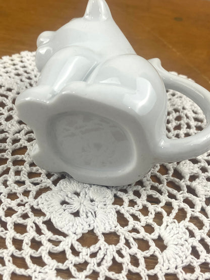 Small Ceramic Sitting Cow Creamer