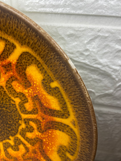 8” Pottery Plate by Poole, England