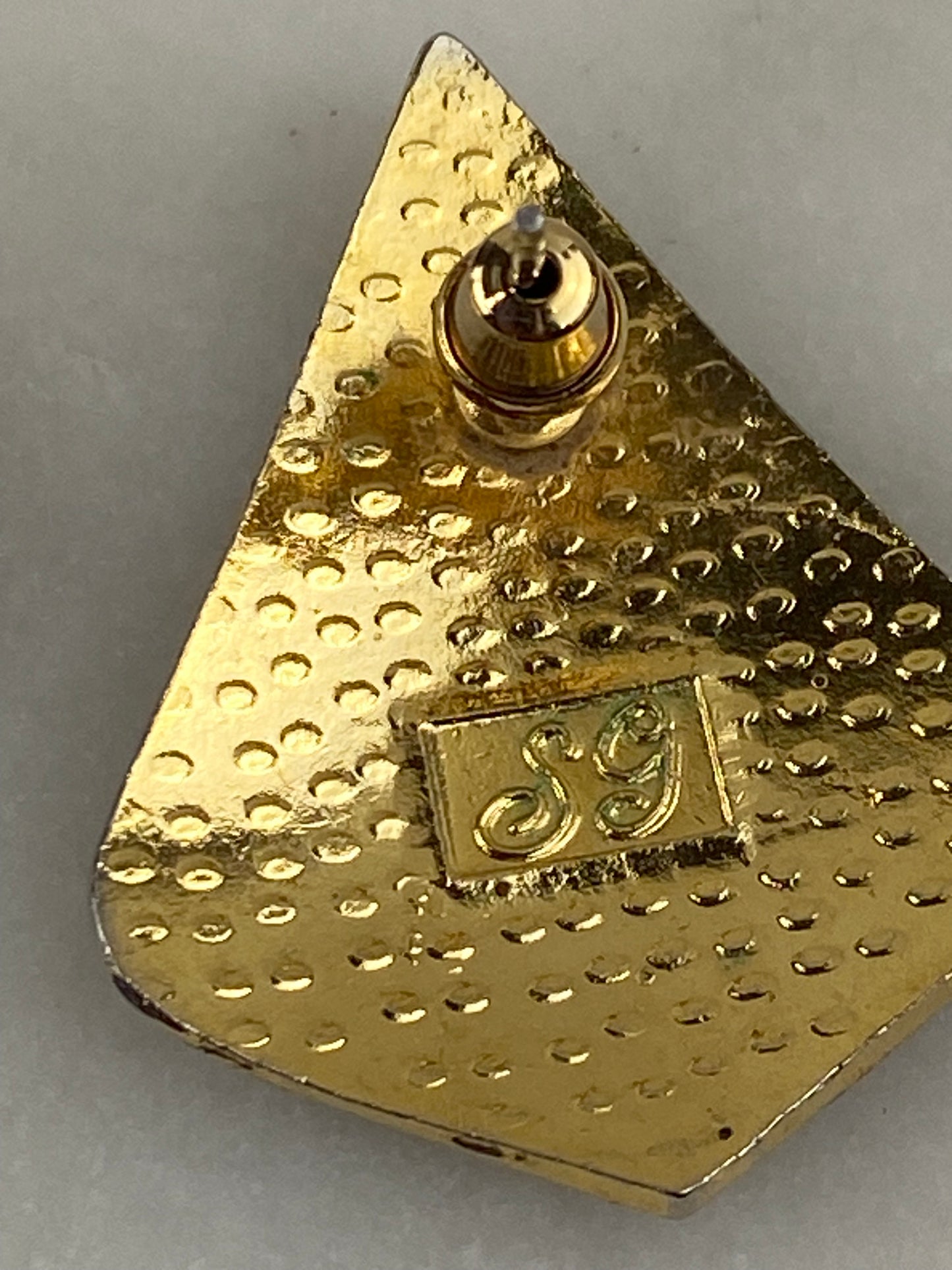 SG Enamel Cloisonné Earrings [Posts]