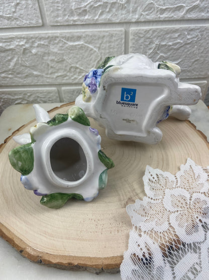 6” Porcelain Bunny | Lidded Container