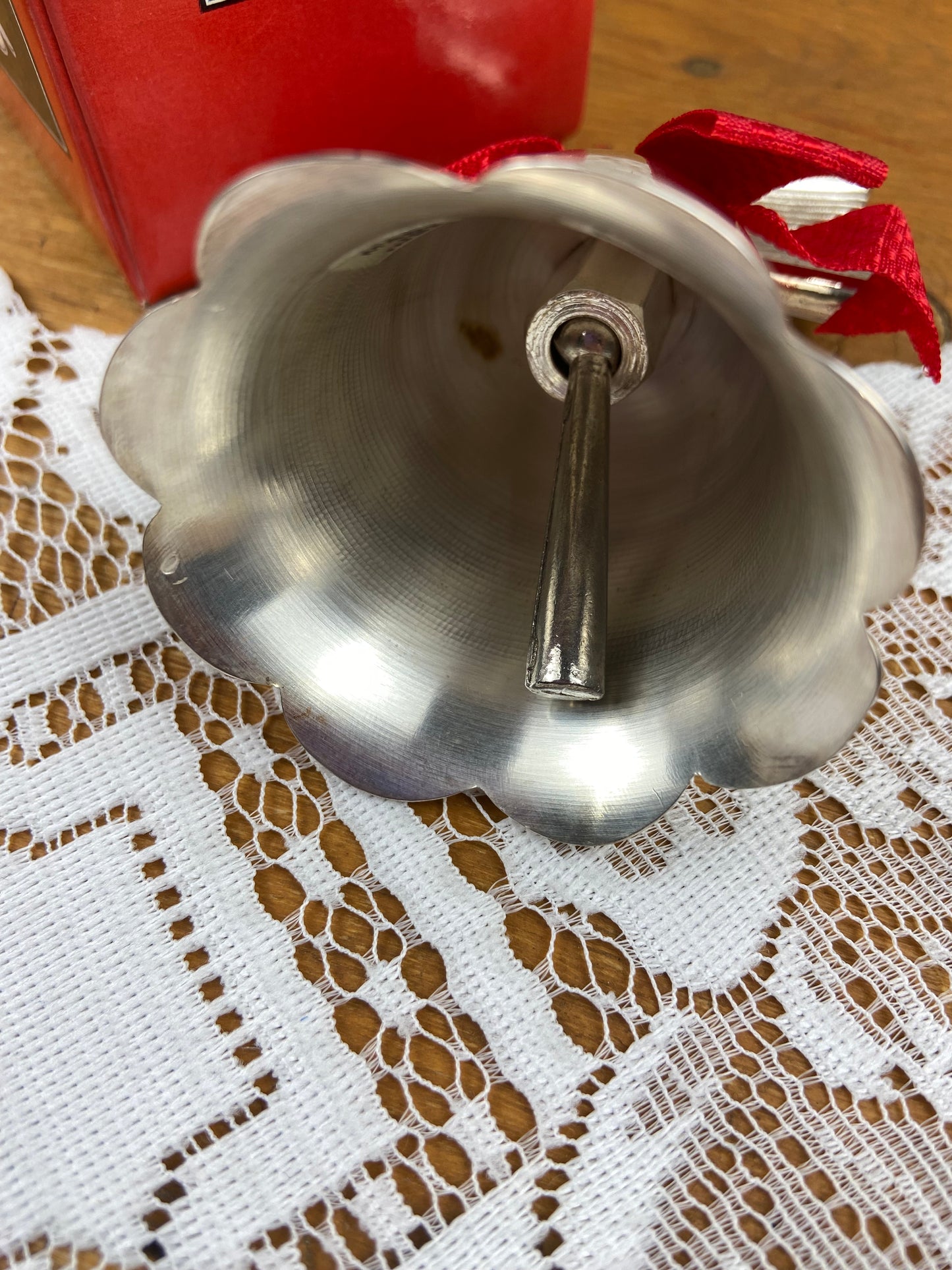Vintage Avon | Silverplated Engraved Bell with Bird [2004]