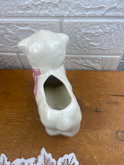 Hand Painted Ceramic Lamb Planter