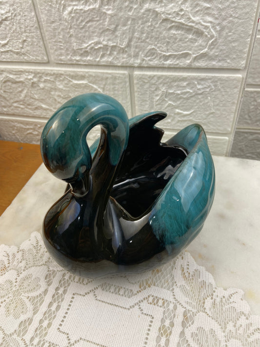 Swan Planter by Blue Mountain Pottery