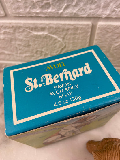 Vintage Avon | St. Bernard Spicy Soap [4.6 oz / 130g]
