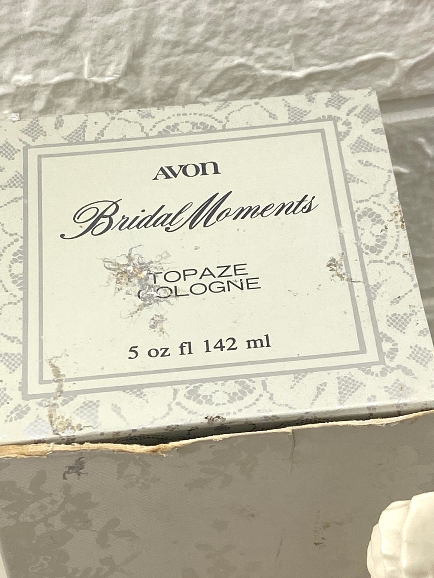 Vintage Avon | Bridal Moments Cologne Decanter [+ / - Original Box]